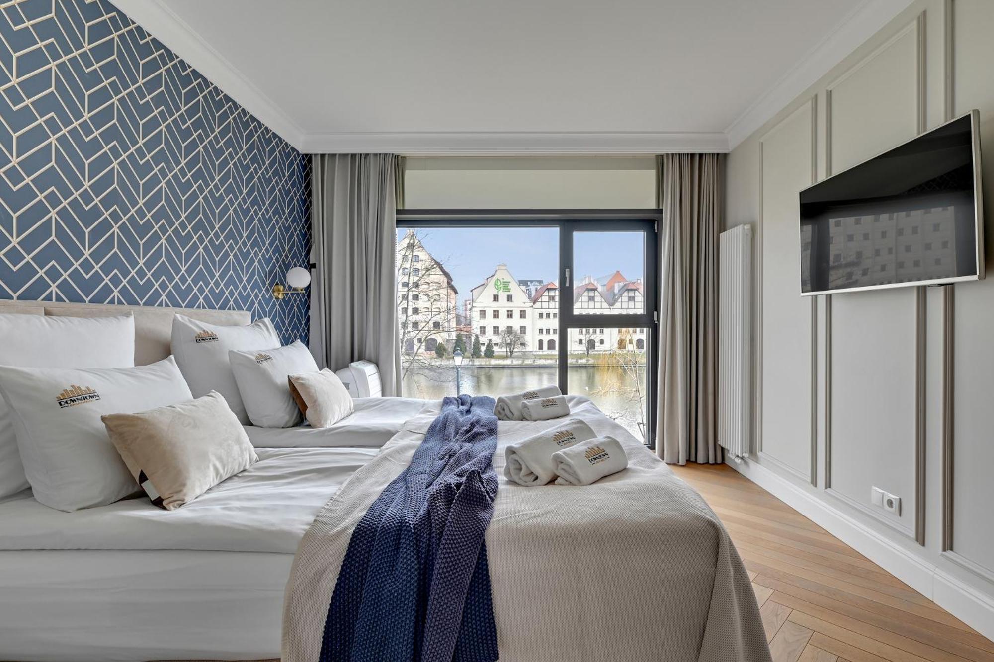 Rezydencja Wintera & Parking By Downtown Apartments Danzig Exterior foto